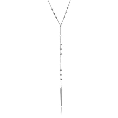 V hot sale bar necklace